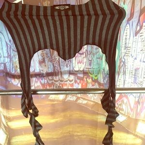 Fusion firefly skirt with drapes